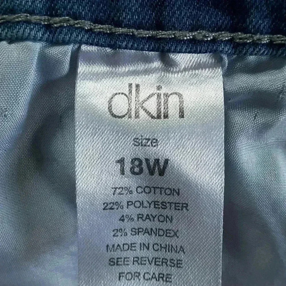 dKin 18W embroiled jeans - Picture 8 of 8